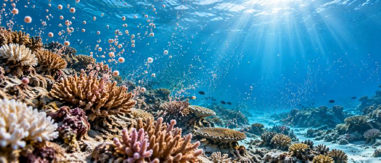 Baby Corals Take Their First Steps on Ningaloo Reef